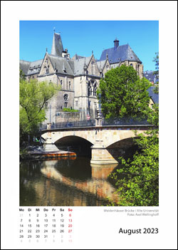 Marburg Fotokalender 2023