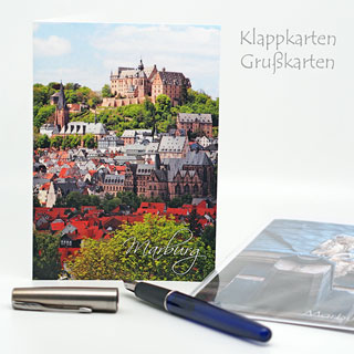 Klappkarten, Grußkarten - Marburg-Impressionen.de