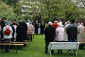 Gottesdienst im Alten Botanischen Garten - 13.5.2010