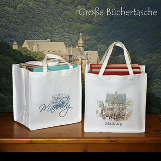 Große Büchertasche - Marburg-Impressionen.de